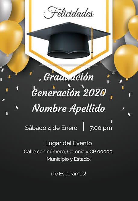 Invitaciones Para Graduacin De Universidad O Escolar